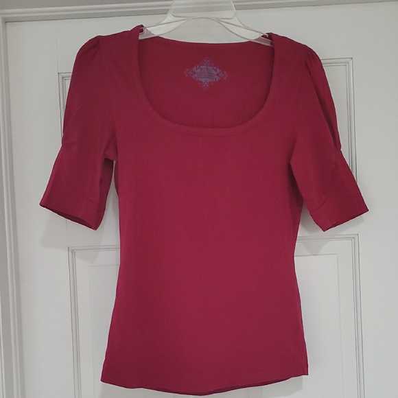 Mixit Magenta Tee womens sz m - Picture 1 of 5